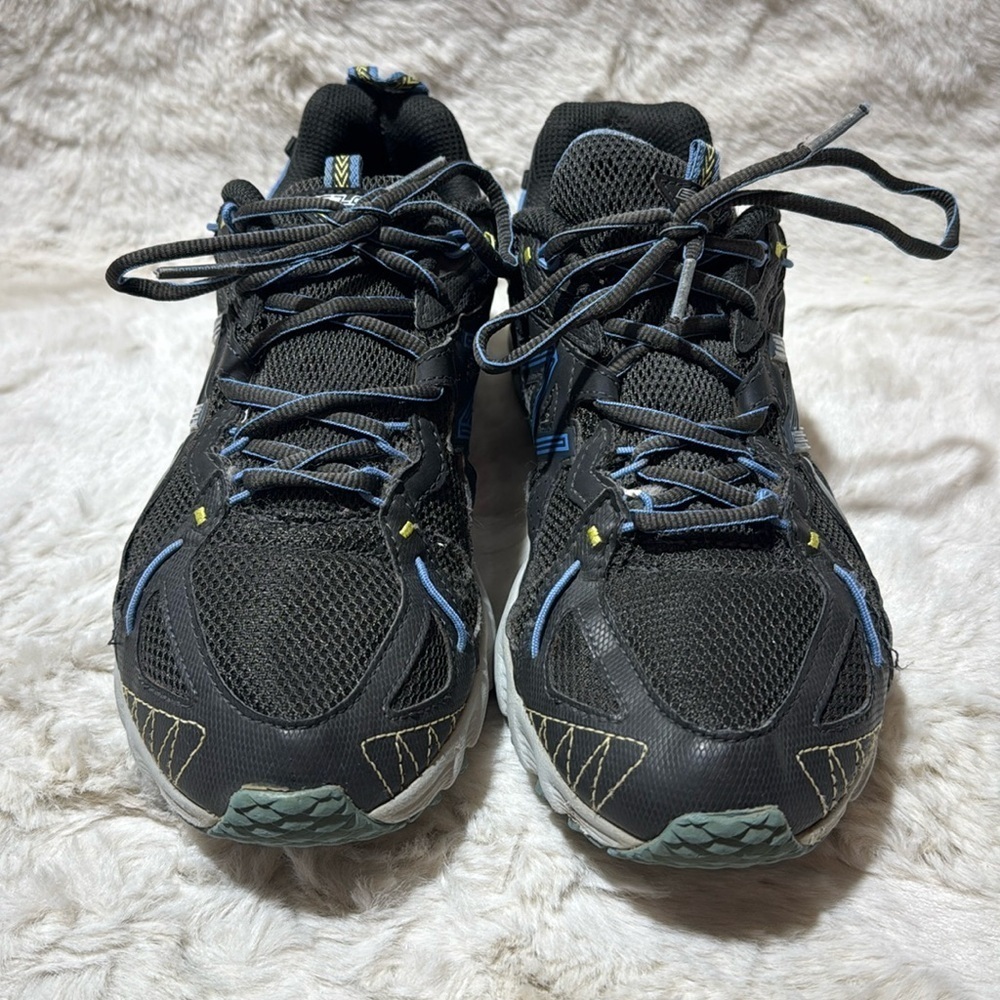 New Balance Womens 610 Trail Running Shoes 9.5 Gray Blue N-Fuse Sneakers USA - Picture 3 of 14